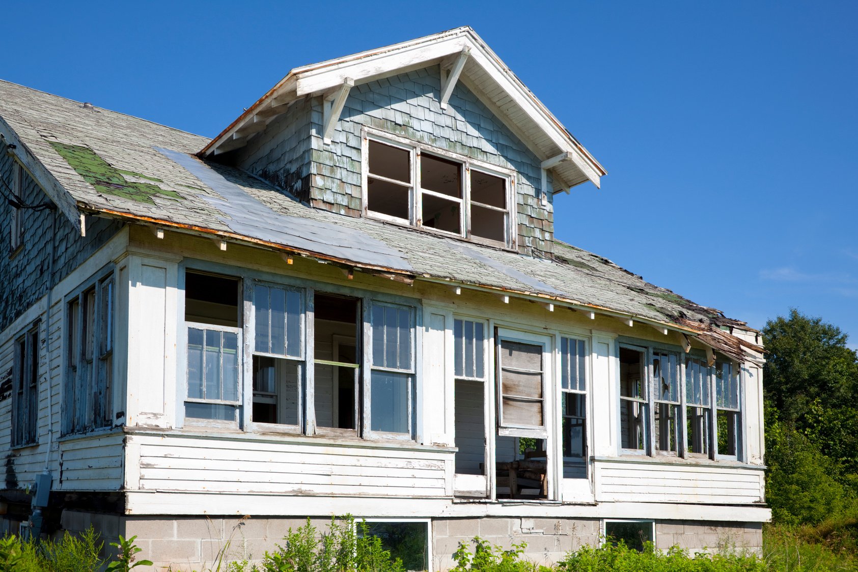 Fixer-Upper; Dilapidated House